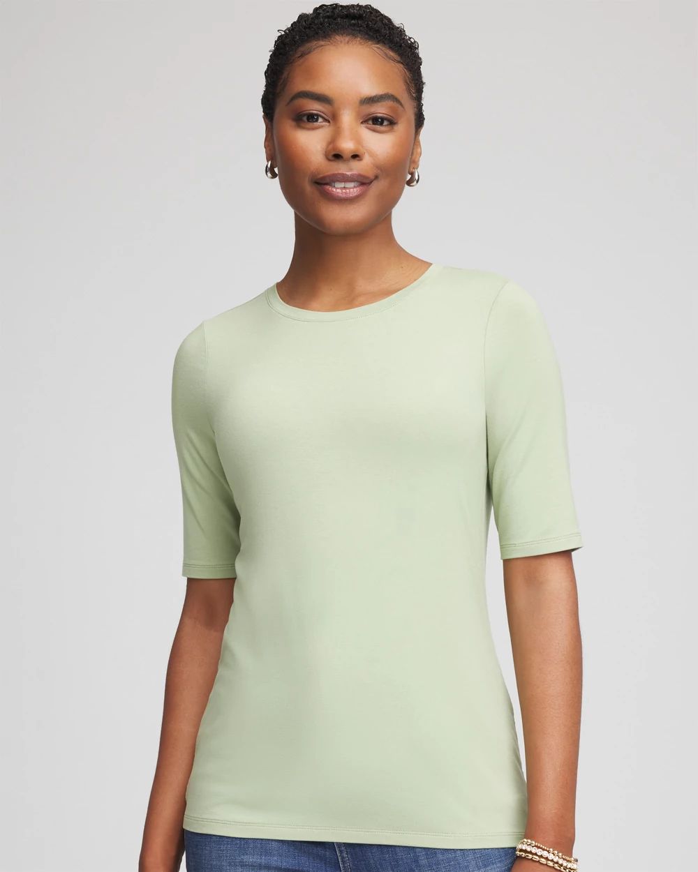 Elbow Sleeve Tee | Chico's